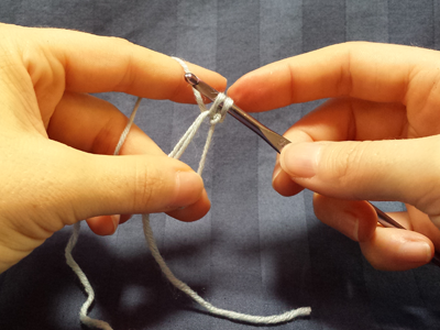 How to crochet a magic ring Step 6-B by Unseign