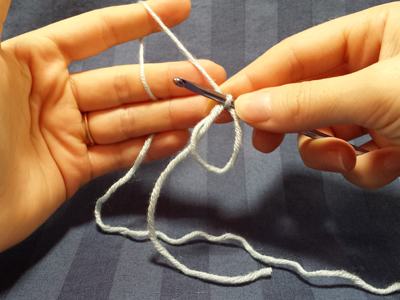 How to crochet a magic ring Step 5-A by Unseign