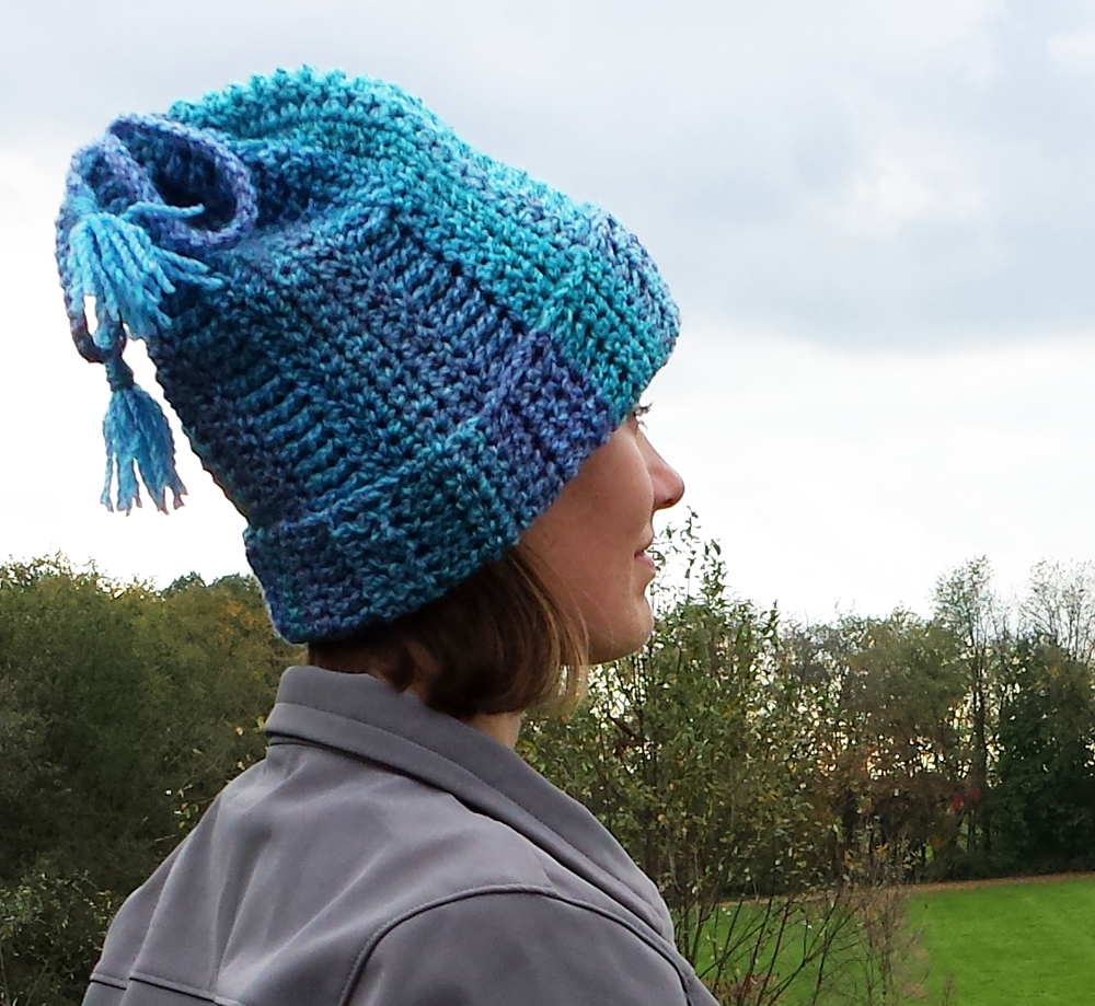 Convertible Hat Cowl Crochet Pattern by Unseign