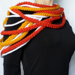 Unseign Fire Rope Scarf