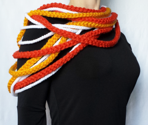 Unseign Fire Rope Scarf
